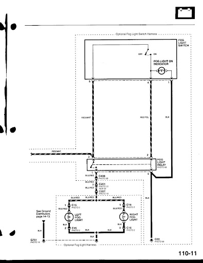 92 Accord Fog Light Wiring - Fuse & Wiring Diagram